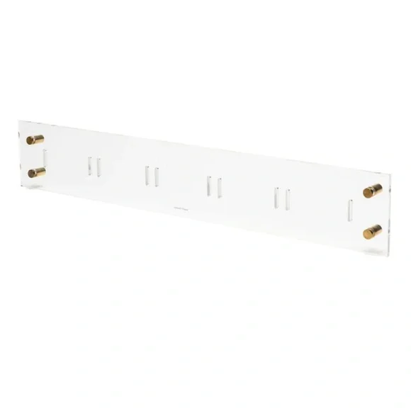 Russell + Hazel Acrylic Wall Valet, Accessory Cup - Picture 1 of 12